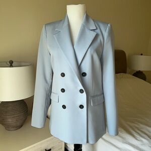 Mango MNG Women’s Greta Double Breasted Blazer Size 4